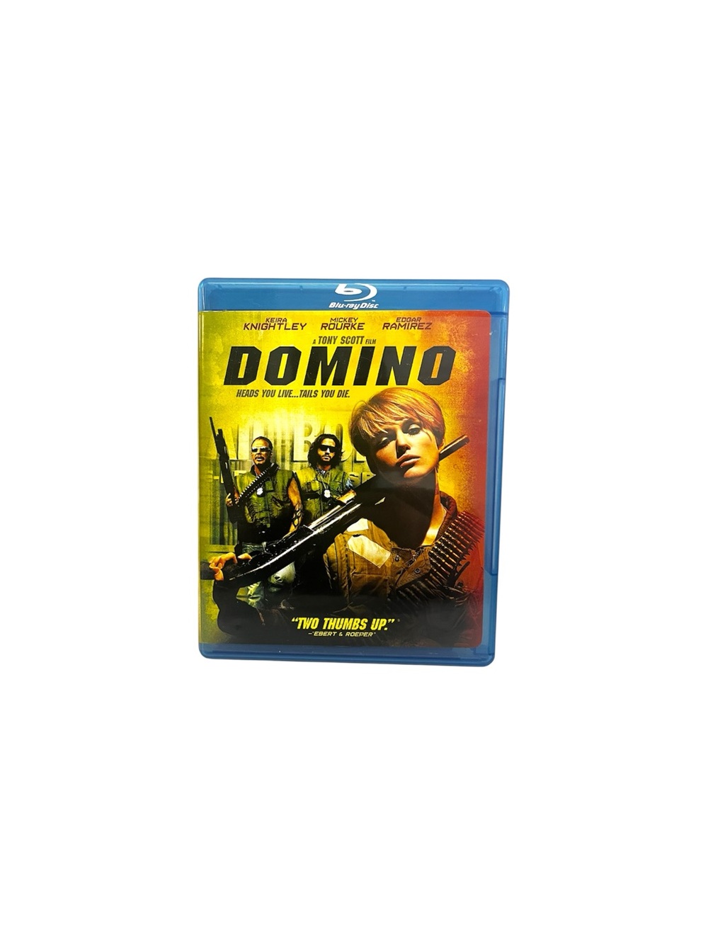 Domino (Blu-ray + DVD, 2005, 2-Disc Set) Keira Knightley, Mickey Rourke